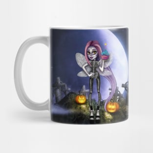 Gothic fairy and cupcake Mug